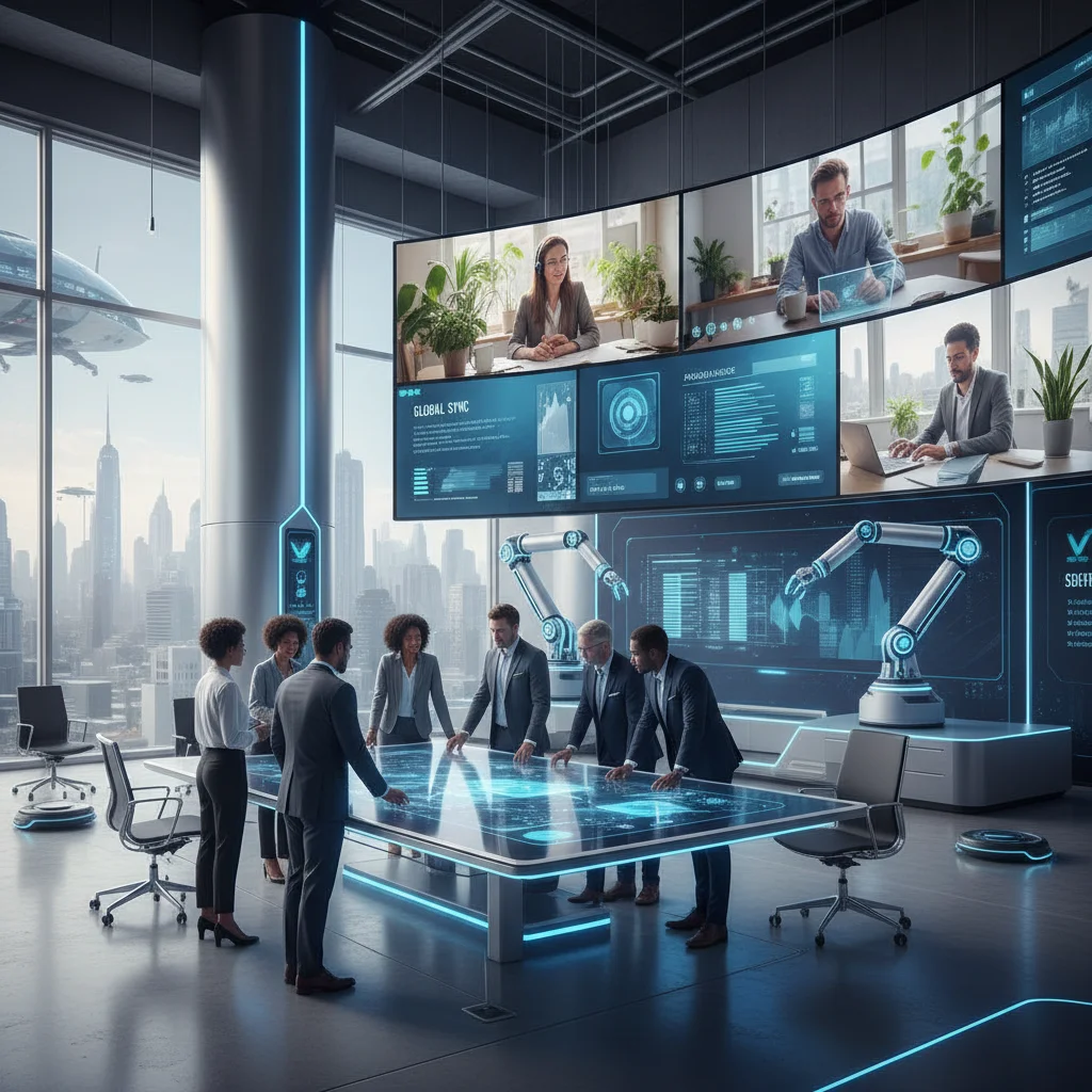 Future of Work 2026: Hybrid Models & Automation Trends in US Employment