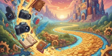Monetizing creative passions with diverse income streams