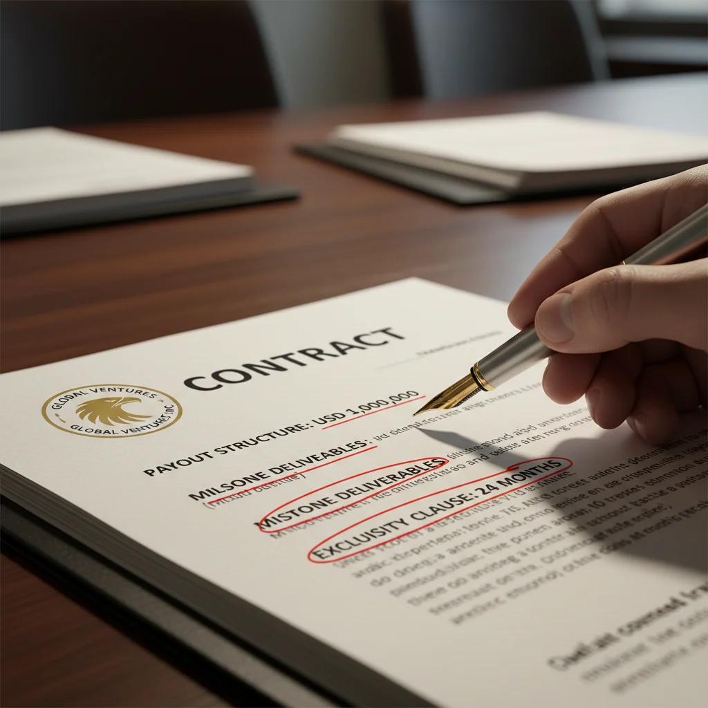 Negotiating a lucrative brand collaboration contract