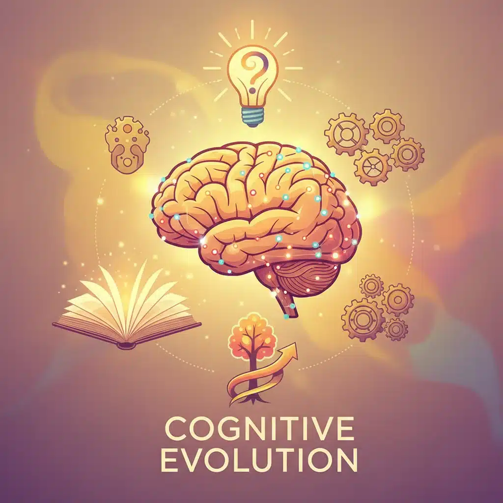 Brain infographic showing neural pathways forming, representing neuroplasticity and learning.