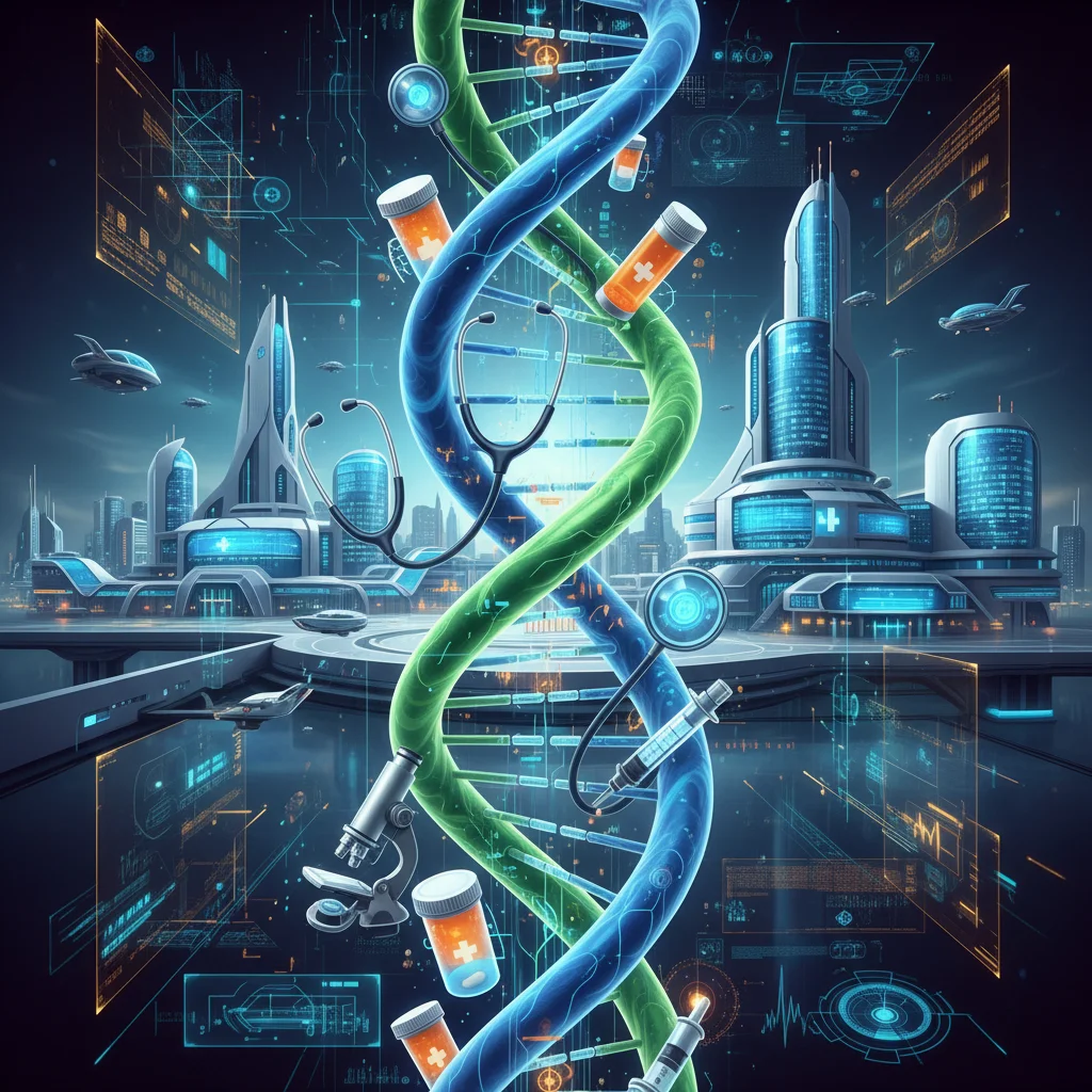 Personalized Medicine: Revolutionizing US Healthcare with Genetic Data by 2026
