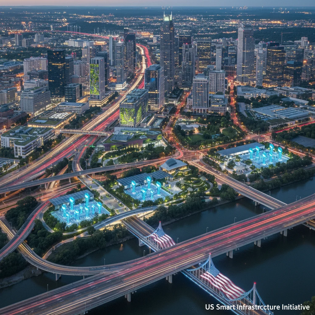Smart Infrastructure Development: 5 Critical Projects Shaping US Urbanization by 2026