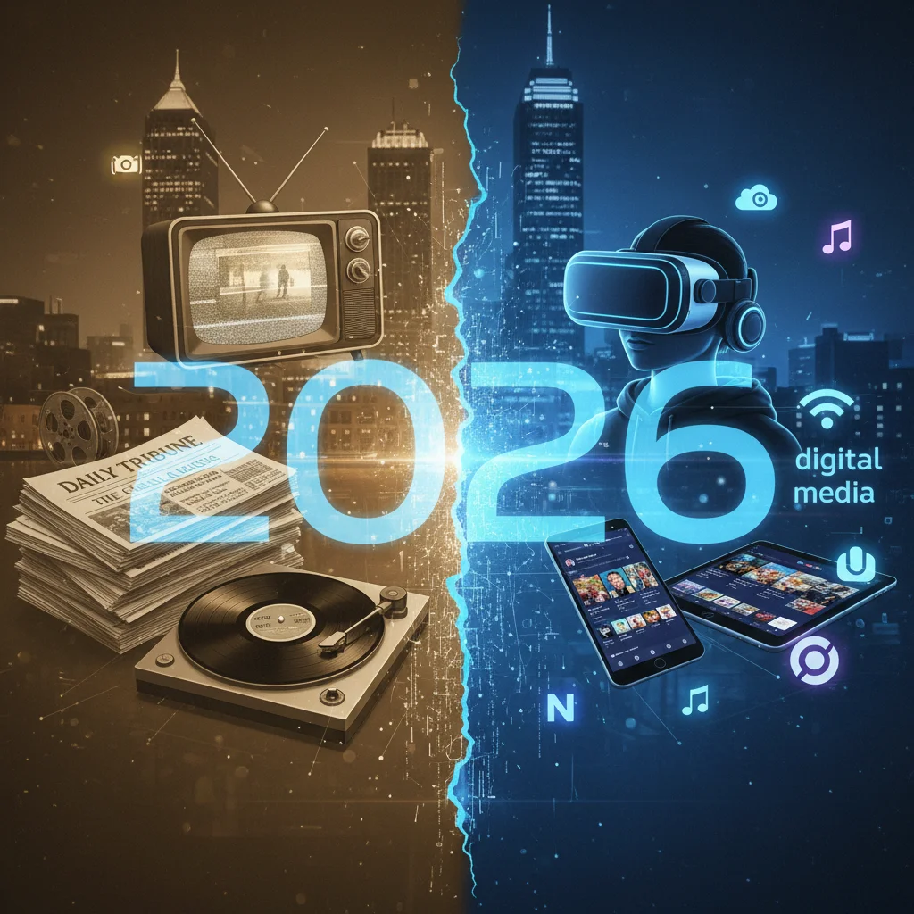 Traditional vs. Digital Media: 2026 Cultural Consumption Analysis
