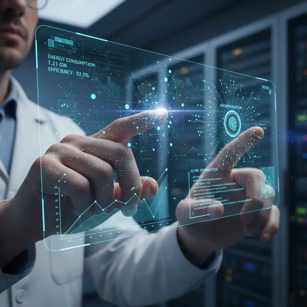 AI and machine learning optimizing energy grids for efficiency